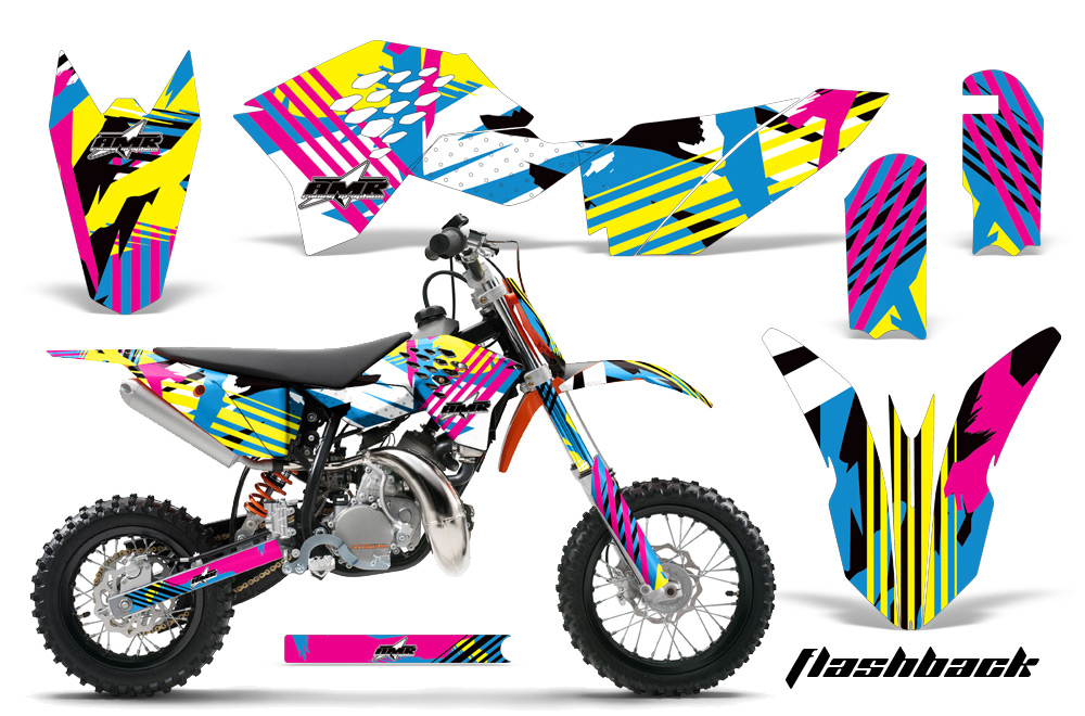 KTM-SX50 09-12 Graphics Kit Decal Flashback